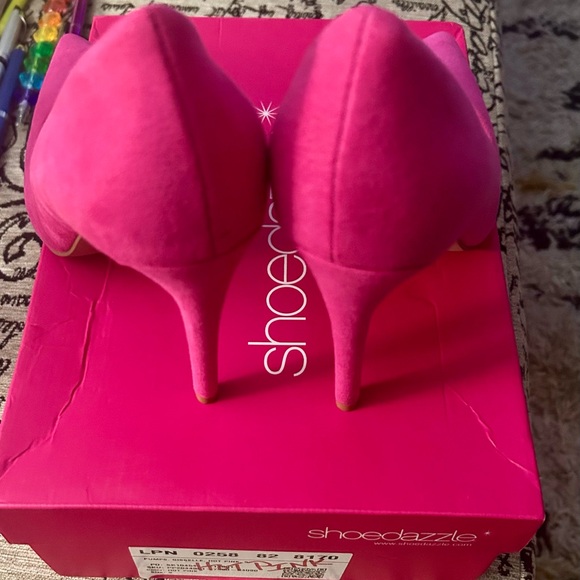 Elegant Pink Women's Heels (Shoe Dazzle) - Picture 7 of 7